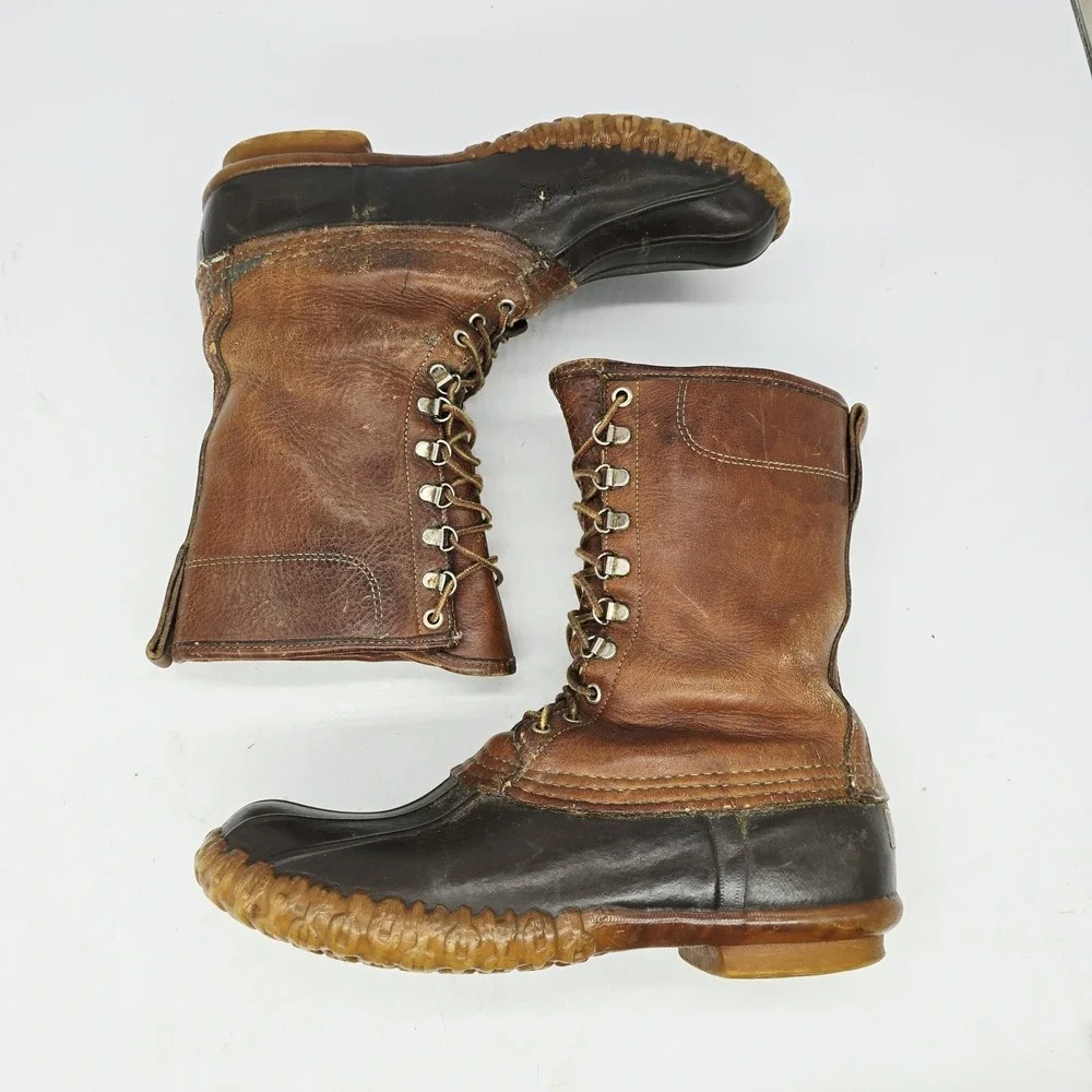 Vintage‎ LL Bean Boots Mens 11 M Gore-Tex Thinsulate Maine Hunting Made in USA